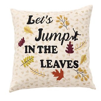 Rizzy Home Grey Throw Pillow