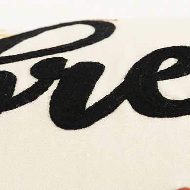 Rizzy Home Jack Fall Breeze Autumn Leaves Throw Pillow