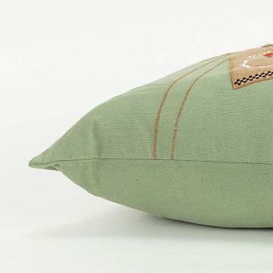 Rizzy Home Luke Festive Lumbar Throw Pillow