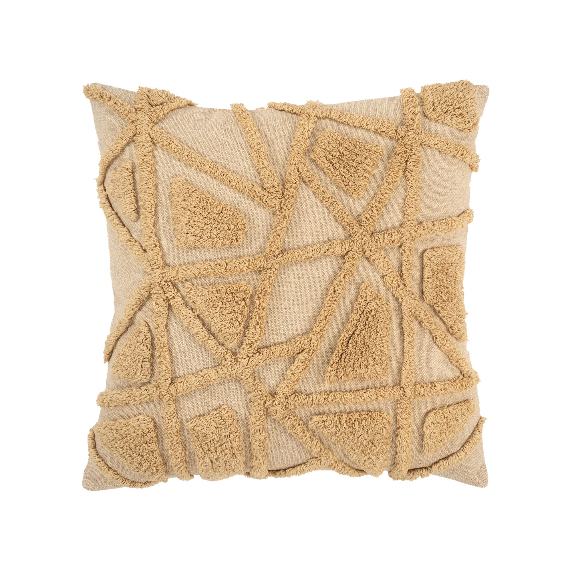 Rizzy Home Madge Throw Pillow, Gold