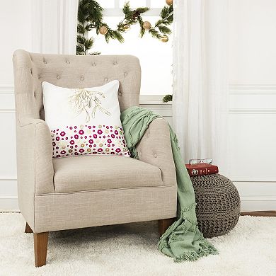 Rizzy Home Blake Throw Pillow