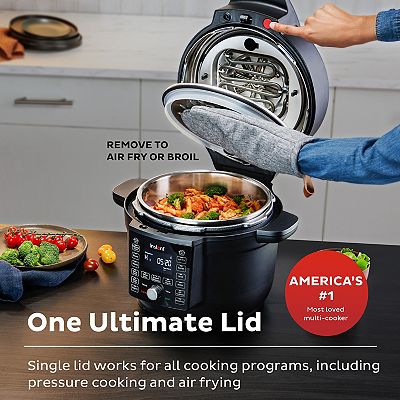 Instant Pot Duo Crisp with Ultimate Lid Multi Cooker Air Fryer