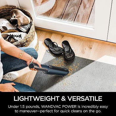 Shark® WANDVAC POWER PET Cordless Hand Vacuum, Ultra-Lightweight & Portable for Car & Home (WV410BL)