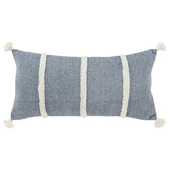 Rizzy Home Quinn Lumbar Throw Pillow