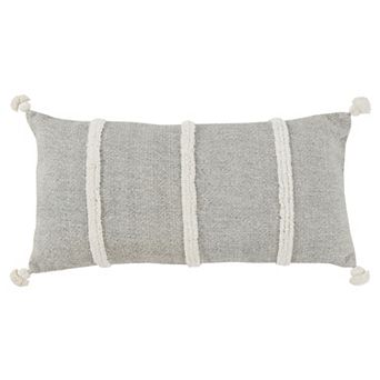 Rizzy Home Quinn Lumbar Throw Pillow