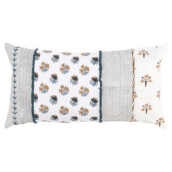 Rizzy Home Quinn Lumbar Throw Pillow