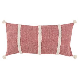 Rizzy Home Quinn Lumbar Throw Pillow