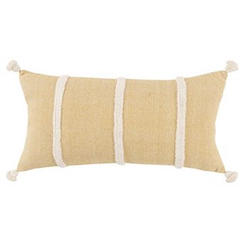 Rizzy Home Quinn Lumbar Throw Pillow