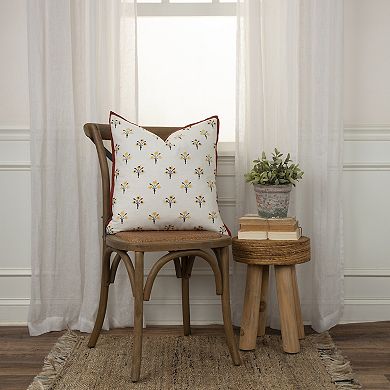 Rizzy Home Kai Throw Pillow