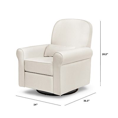 Davinci ruby recliner and glider in dark grey sale