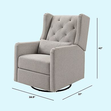 DaVinci Everly Recliner & Swivel Glider