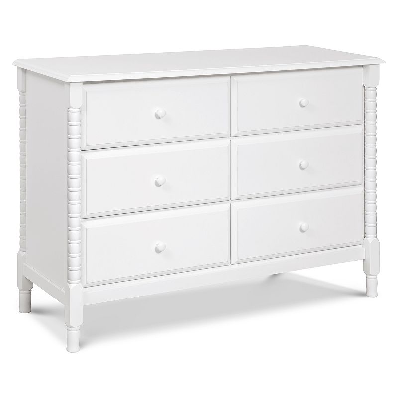 DaVinci Jenny Lind Spindle 6-Drawer Dresser, White