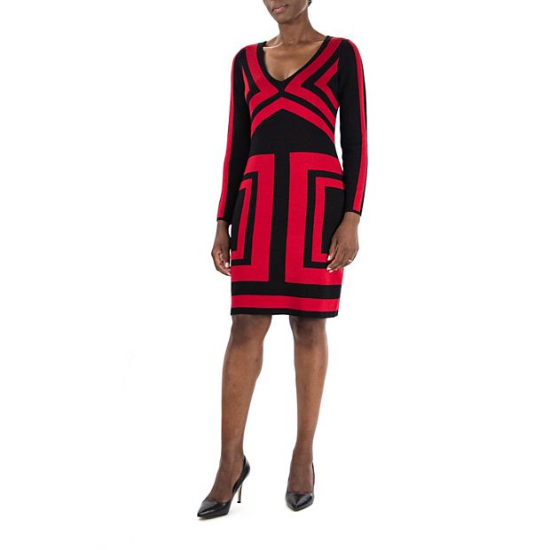 Kohls red sweater hot sale dress