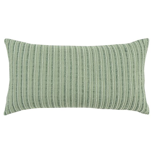 Rizzy Home Avery Throw Pillow - Green