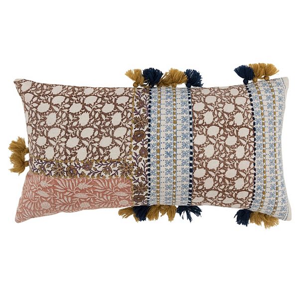 Rizzy Home Avery Throw Pillow - Multi