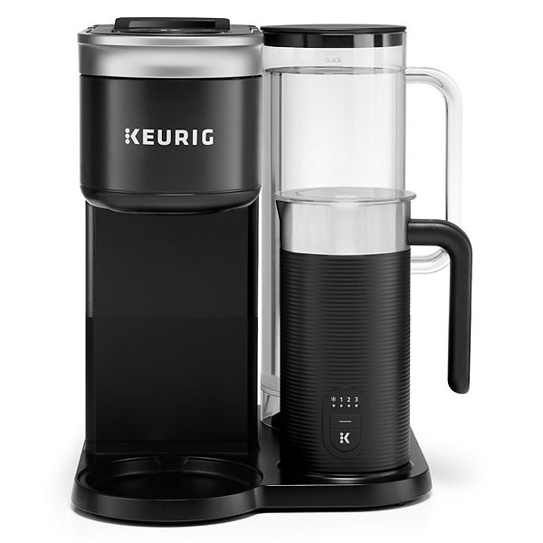 Keurig Works Non-Dairy Milk, Hot and Cold Frothing, Compatible K-Cafe  Coffee Makers Only, Charcoal Frother