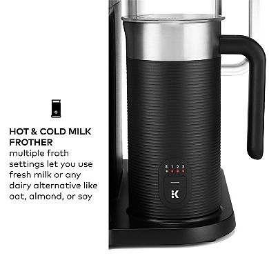 Keurig® K-Cafe® SMART Single-Serve Coffee Maker with WiFi Compatibility, Latte & Cappuccino Machine with Built-In Frother