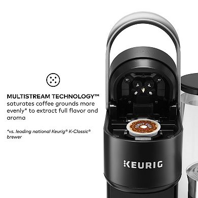 Keurig® K-Cafe® SMART Single-Serve Coffee Maker with WiFi Compatibility, Latte & Cappuccino Machine with Built-In Frother