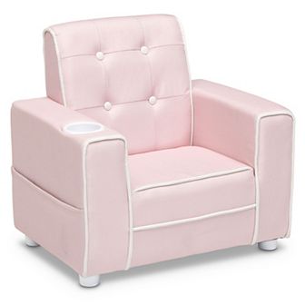 Delta Children Chelsea Kids Upholstered Chair with Cup Holder