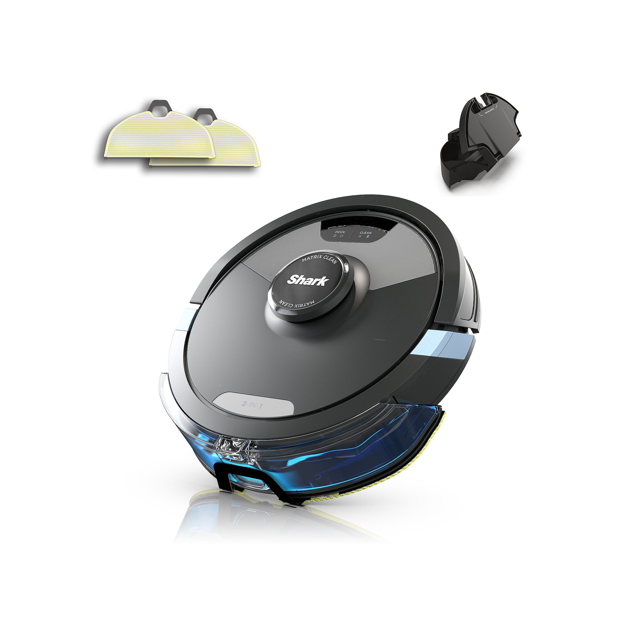 Shark® Matrix Plus 2in1 Robot Vacuum & Mop with Sonic Mopping, Matrix Clea