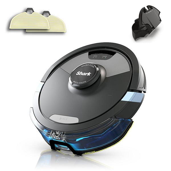 Shark® Matrix Plus 2in1 Robot Vacuum & Mop with Sonic Mopping, Matrix Clean (RV2610WD) - Black