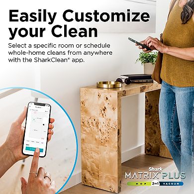 Shark® Matrix Plus 2in1 Robot Vacuum & Mop with Sonic Mopping, Matrix Clean (RV2610WD)