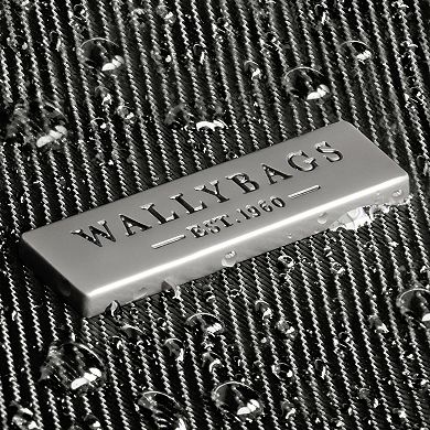 WallyBags 52-Inch Premium Travel Garment Bag with Shoulder Strap and Two Large Pockets