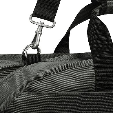 WallyBags 52-Inch Premium Travel Garment Bag with Shoulder Strap and Two Large Pockets