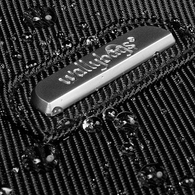 WallyBags 52-Inch Premium Travel Garment Bag with Shoulder Strap and Two Large Pockets