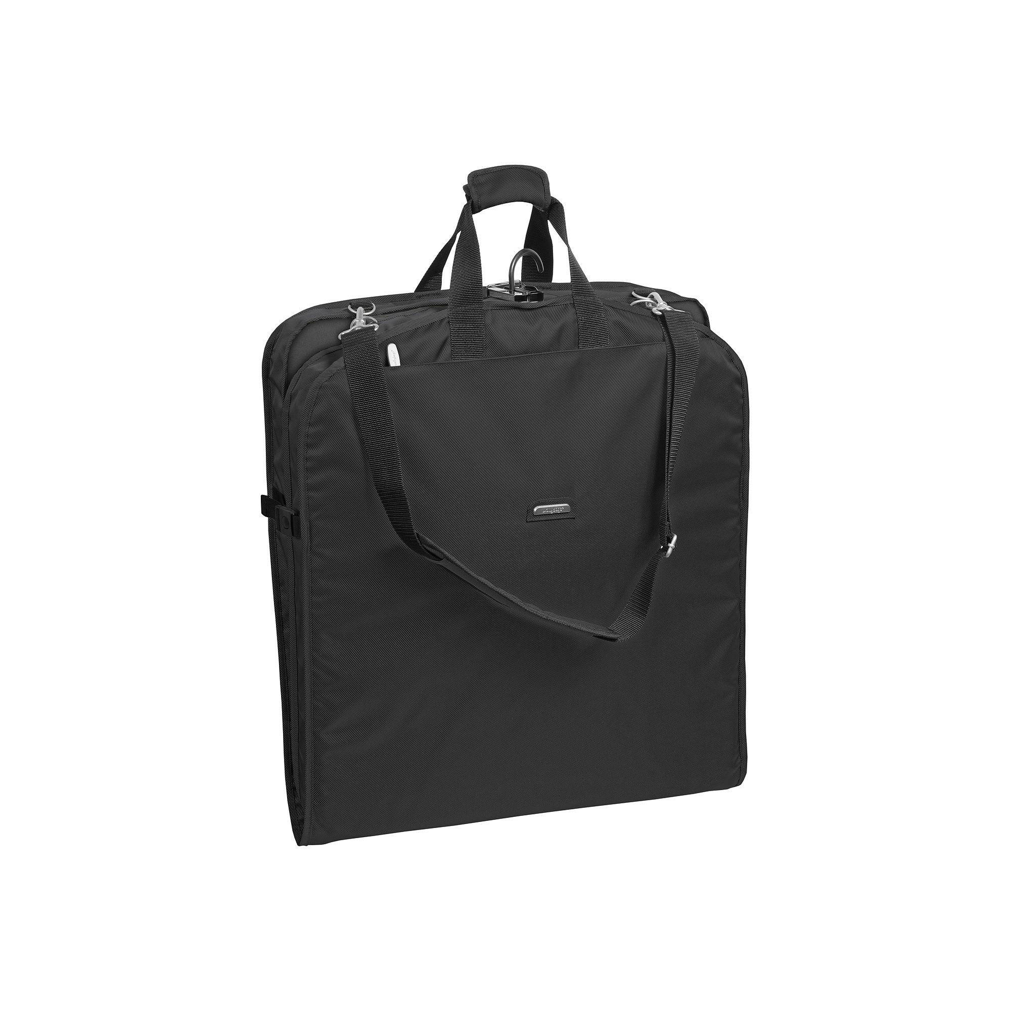 WallyBags 52-Inch Premium Travel Garment Bag with Shoulder Strap and Two La