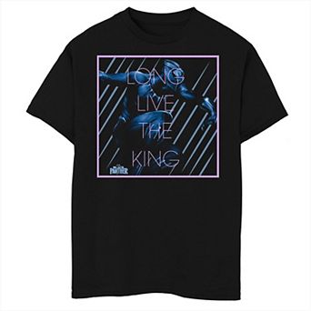 Boys 8-20 Marvel Black Panther T'Challa "Long Live The King" Graphic Tee