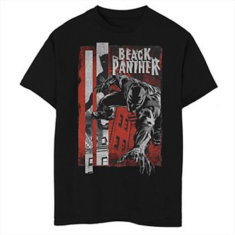Boys 8-20 Marvel Black Panther Night Comic Graphic Tee