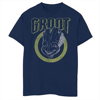 Boys 8-20 Marvel Guardians Of The Galaxy Groot Portrait Graphic Tee