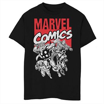 Boys 6-20 Marvel Comics Character Mashup Graphic Tee