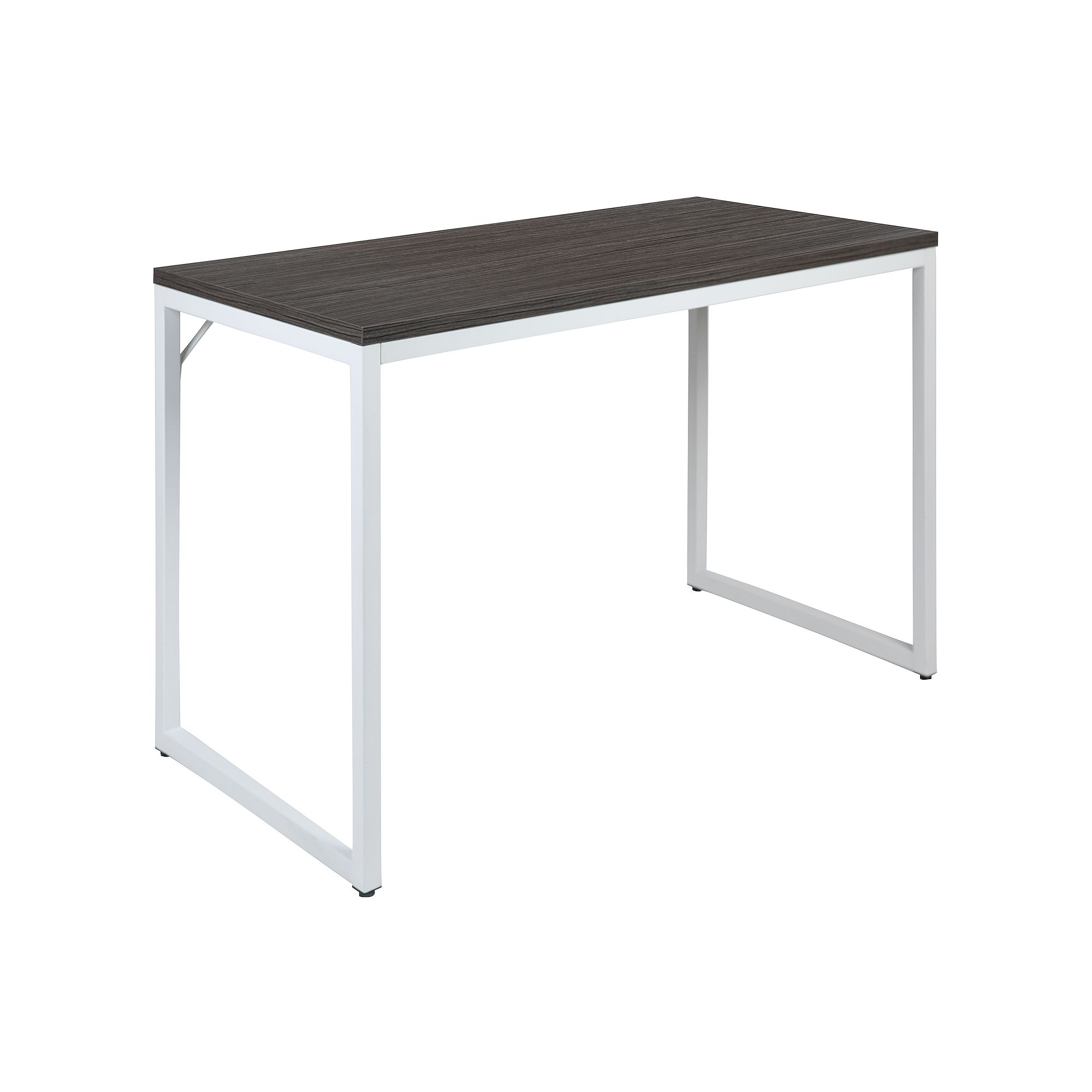 Flash Furniture Tiverton Industrial Modern Computer Desk, Rustic Gray Top W