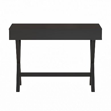 Flash Furniture Home Office Computer Desk with Open Storage Compartments
