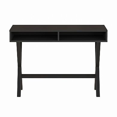 Flash Furniture Home Office Computer Desk with Open Storage Compartments