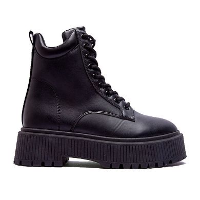 Qupid Phase-02 Women's Combat Boots