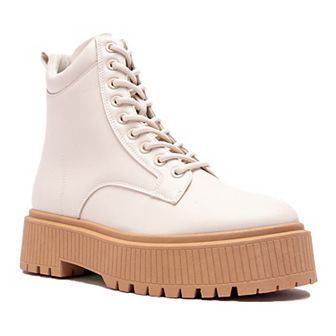 Qupid Phase-02 Women's Combat Boots