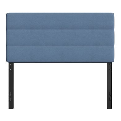 Flash Furniture Paxton Channel Stitched Fabric Upholstered Adjustable Height Headboard