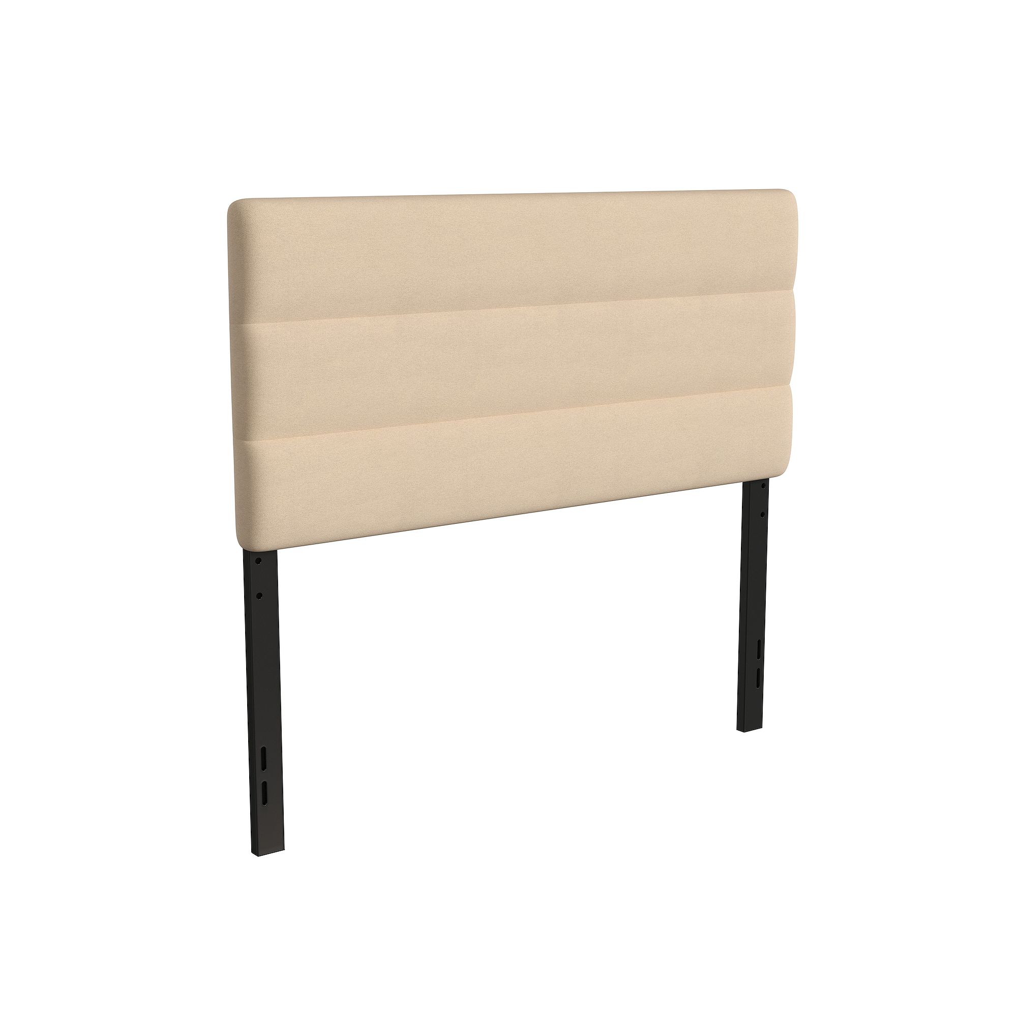 Flash Furniture Paxton Channel Stitched Fabric Upholstered Adjustable Heigh