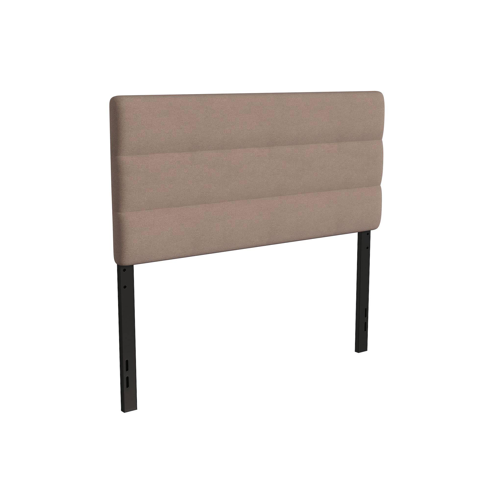Flash Furniture Paxton Channel Stitched Fabric Upholstered Adjustable Heigh