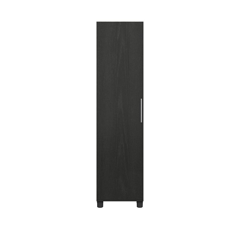 Systembuild Evolution Camberly 60 Tall Storage Cabinet, Black