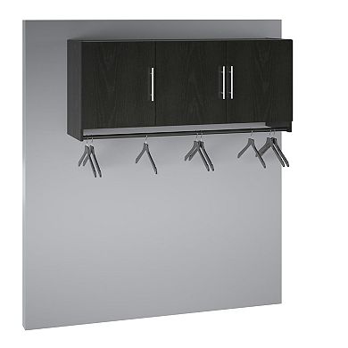 Systembuild Evolution Camberly 3-Door Wall Cabinet with Hanging Rod