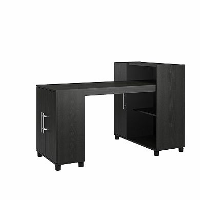 Systembuild Evolution Camberly Hobby and Craft Desk with Storage Cabinet