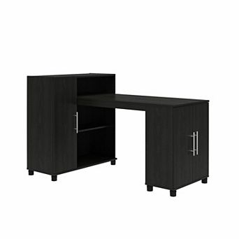 Systembuild Evolution Camberly Hobby and Craft Desk with Storage Cabinet