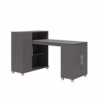 Systembuild Evolution Camberly Hobby and Craft Desk with Storage Cabinet
