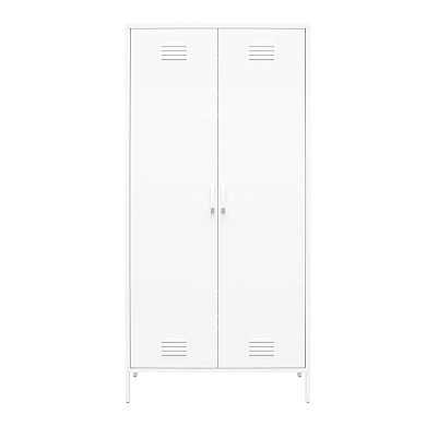 Systembuild Evolution Mission District Tall 2-Door Metal Locker Cabinet