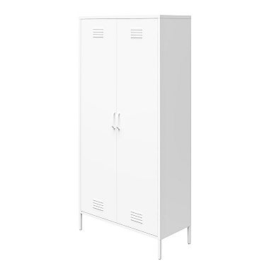 Systembuild Evolution Mission District Tall 2-Door Metal Locker Cabinet