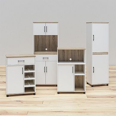 Systembuild Evolution Whitmore 2 Door Kitchen Pantry Cabinet